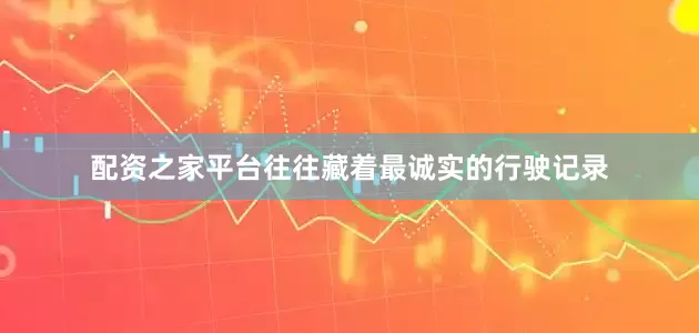 配资之家平台往往藏着最诚实的行驶记录