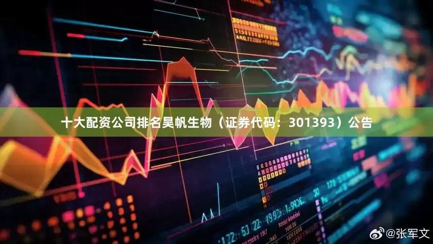 十大配资公司排名昊帆生物（证券代码：301393）公告